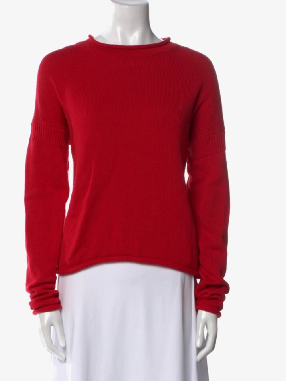 Alex Mill Size S Red Cotton Rollneck Sweater